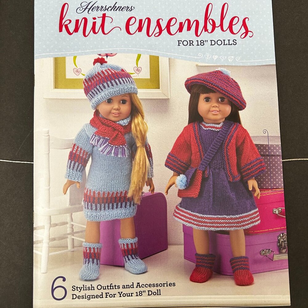 Herrscheners | Knit Ensembles for 18" Dolls | Pattern Book